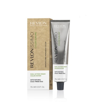 Revlon Tinte Sin Amoníaco "Revlonissimo" 75 ml - Rubio Medio Irisado Marron 7.24