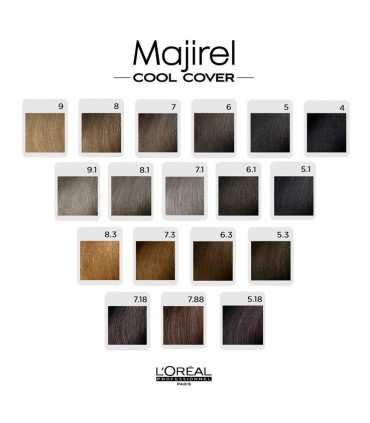 L'Oreal MAJIREL 60ml - Nº 5.12 Castaño Claro Ceniza Irisado