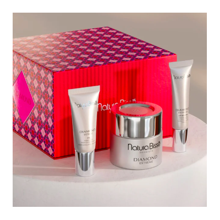 NATURA BISSE DIAMOND EXTREME COFRE: CREME RICH TEXTURE 50 ML + EXTREME EYE 15ML + LIP BOOSTER 15ML