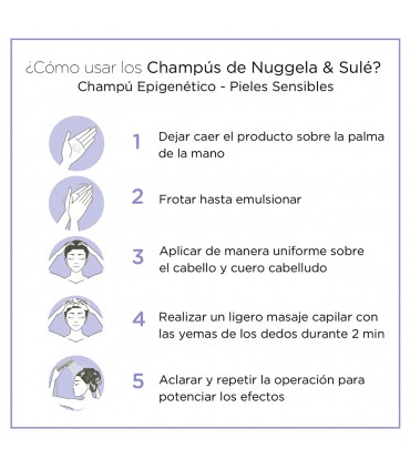 Champú Epigenetico "Pieles Sensibles" Nuggela & Sulé 250 ML