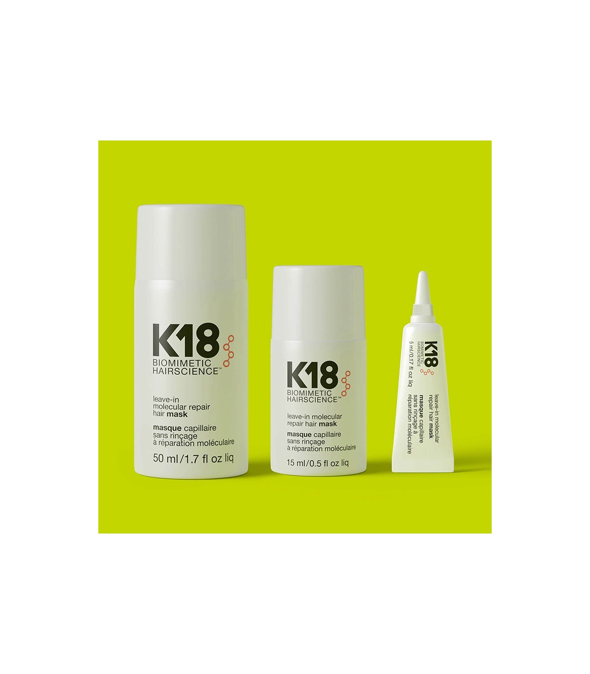 K18 Mascarilla reparación molecular (15ml) - K18 HAIR