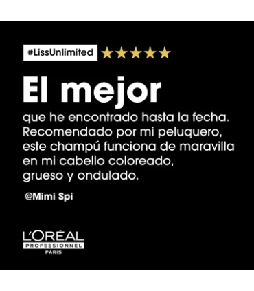 L'OREAL SERIE EXPERT - LISS UNLIMITED CHAMPU PROKERATIN 300 ML